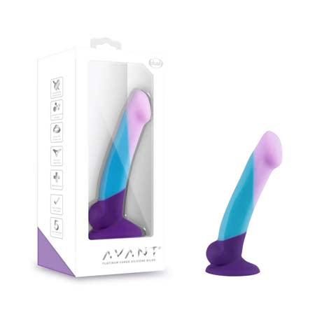 Avant D16 Purple Haze Silicone Dildo 7 inch