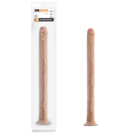 Blush Dr. Skin 19 in. Dildo with Suction Cup