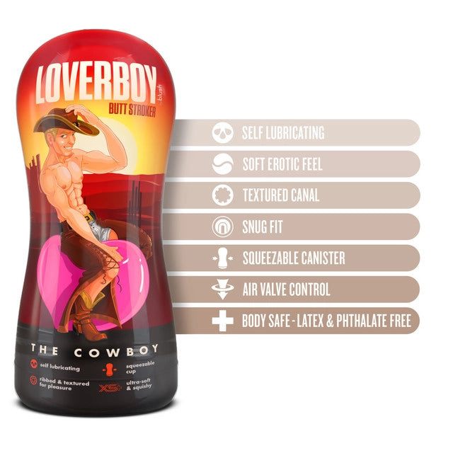 Loverboy The Cowboy Self-Lubricating Anal Stroker