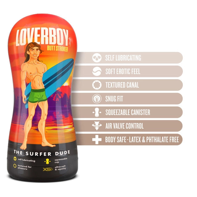 Loverboy The Surfer Dude Self-Lubricating Anal Stroker