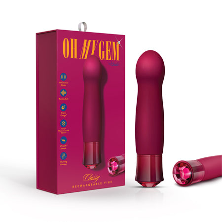 Oh My Gem Classy Warming Vibrator with Diamond