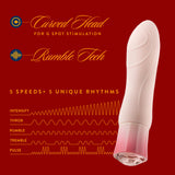 Oh My Gem Elegant Warming Vibrator with Diamond