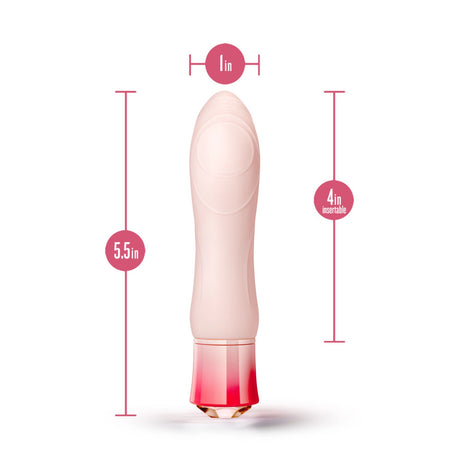 Oh My Gem Elegant Warming Vibrator with Diamond