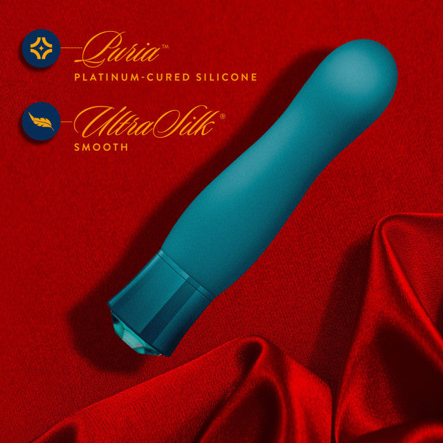 Oh My Gem Fierce Warming Tapered Vibrator with Diamond