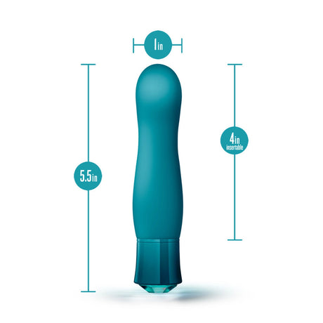 Oh My Gem Fierce Warming Tapered Vibrator with Diamond