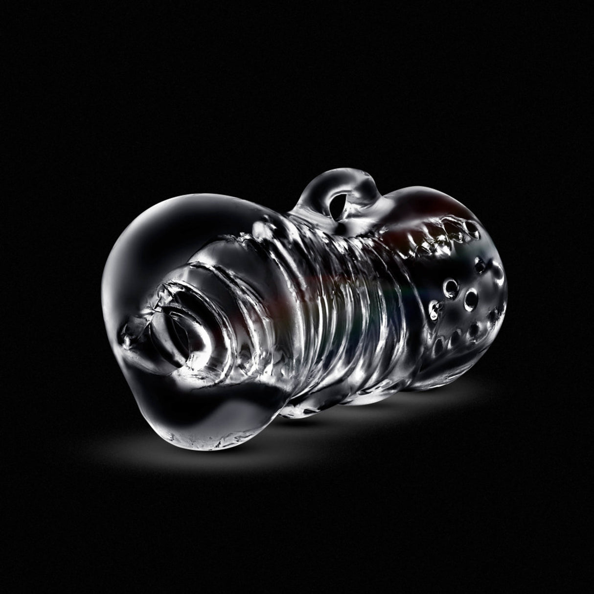 RIZE! Squeezy Ergonomic Clear Stroker