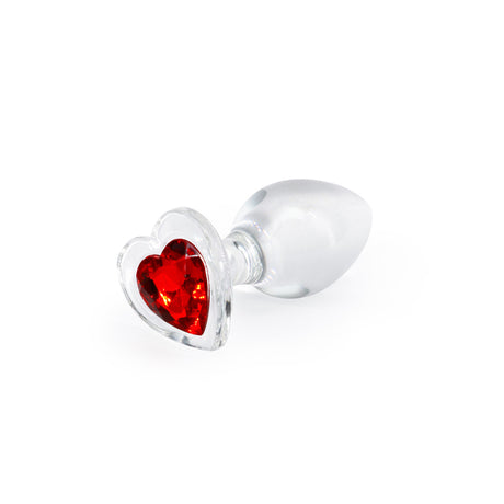 Crystal Desires Red Heart Plug Sm/Med