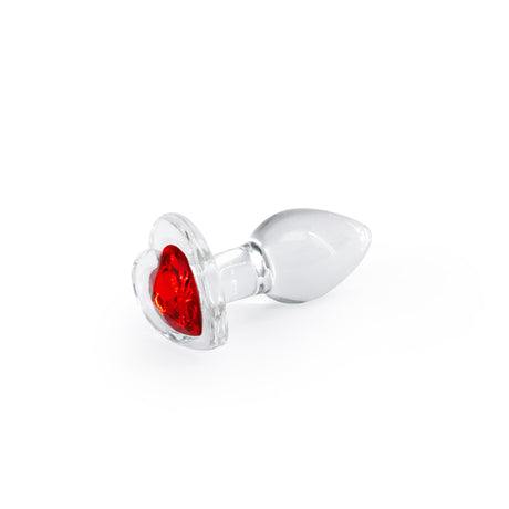 Crystal Desires Red Heart Plug Sm/Med