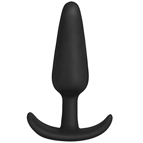 Doc Johnson In A Bag Butt Plug 5 in. Silicone Black