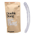 Doc Johnson In A Bag Double Dong Realistic Clear 13 in.