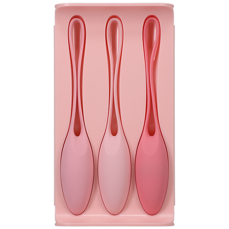 Doc Johnson In A Bag Kegel Trainer Set Silicone Pink