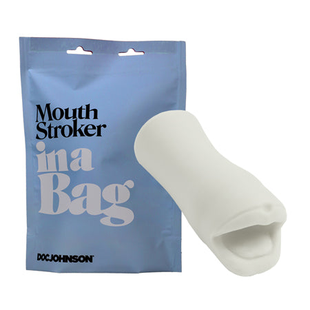 Doc Johnson In A Bag Mouth Stroker Frost