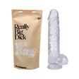 Doc Johnson In A Bag Really Big Dick Realistic 10 in. Clear Dildo
