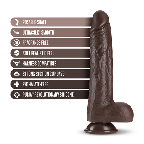 Dr. Skin Silicone Dr. Murphy Remote-Controlled 8 in. Thrusting Dildo