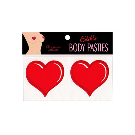 Edible Body Pasties - Cinnamon Hearts