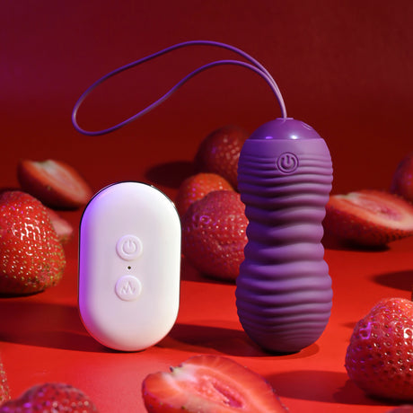 Evolved Eager Egg Thrusting Silicone Vibrator