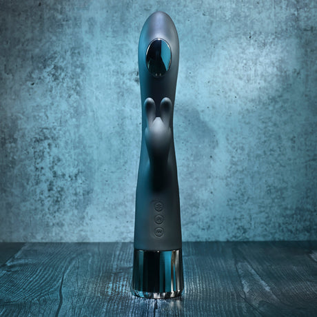 Evolved Heat Up & Chill Heating/Cooling Rabbit Dual Stimulator Vibrator