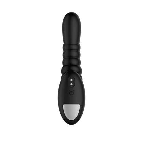 Forto Ribbed Pro Vibrating Massager Blue - Black