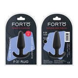Forto F-31 Black Spade Anal Plug