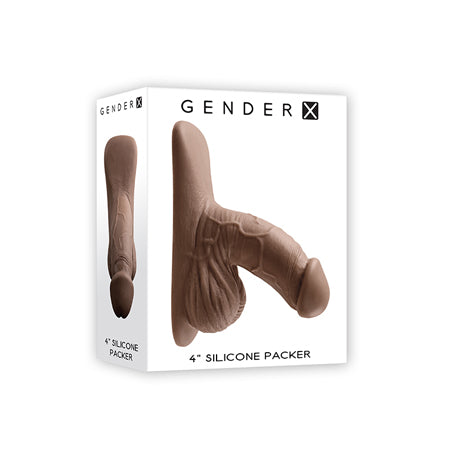 Gender X Silicone Packer 4 inch - All Colors