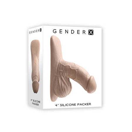 Gender X Silicone Packer 4 inch - All Colors