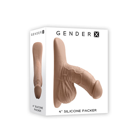 Gender X Silicone Packer 4 inch - All Colors