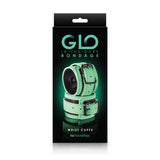 Glo Bondage Wirst Cuffs - Glow In The Dark