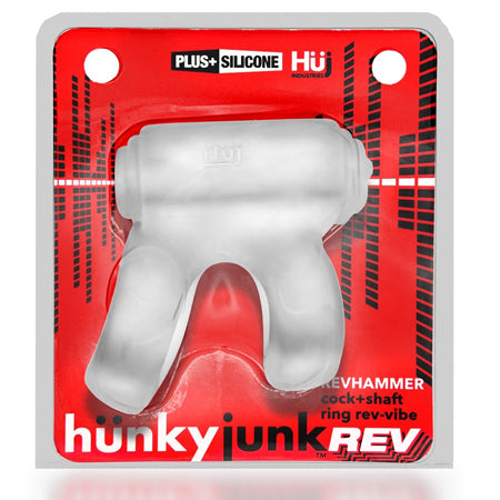 Hunkyjunk Revhammer Cock & Shaft Ring with Bullet Vibrator