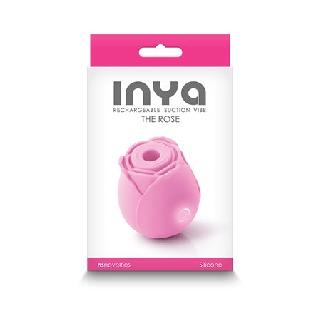 INYA The Rose Suction Vibrator Toy Pink