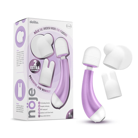 Noje - Delite Mini Wand Vibrator - Wisteriau