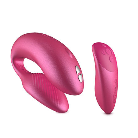 we vibe chorus couples rechargeable vibrator app controlled remote controlled