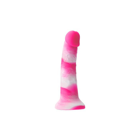 Colours Pleasures Yum Yum 7" Dildo - Pink