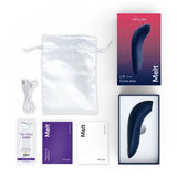 We-Vibe Melt Midnight Blue We Vibe Melt Couples Stimulator vibrator app controlled app enabled