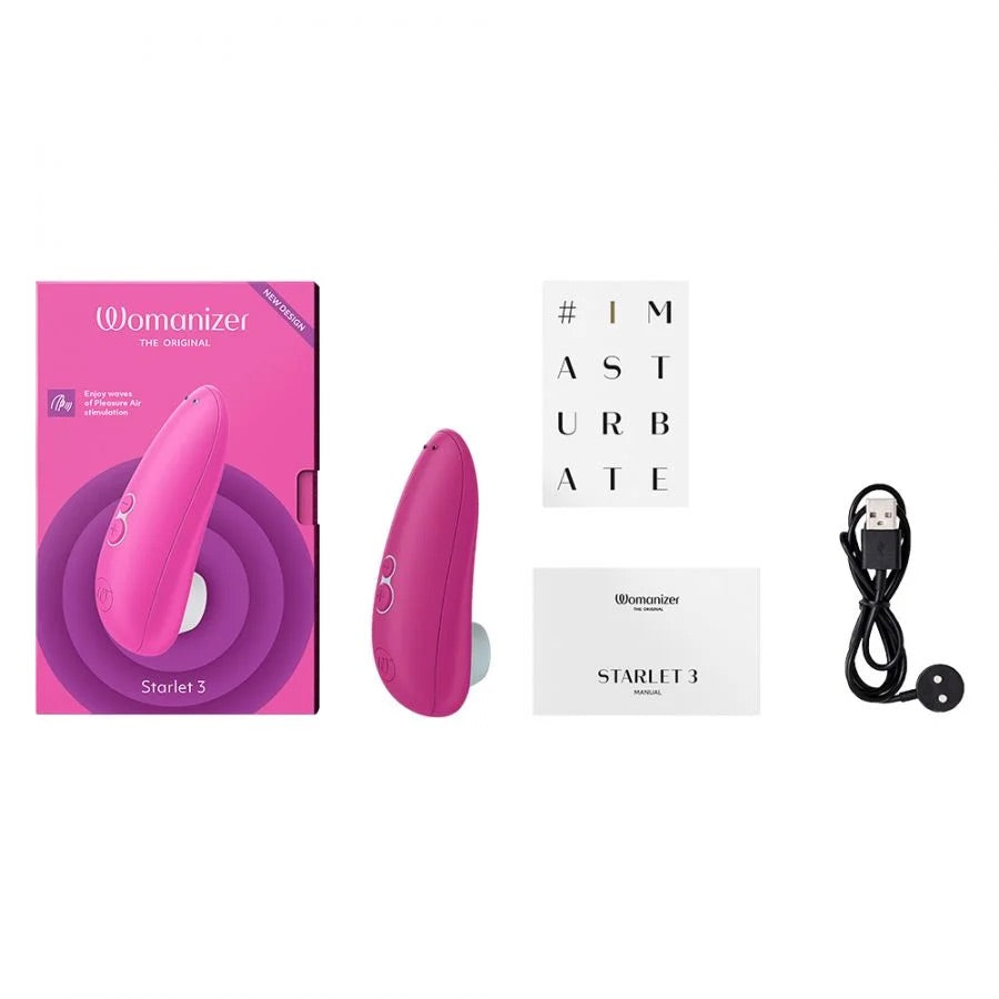 Womanizer Starlet 3 Pink  Womanizer Starlet 3 rechargeable vibrator 