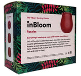 inBloom Rosales Sucking Vibrator - Red 