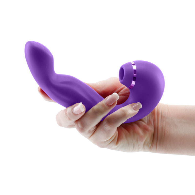 INYA Symphony Suction Dual Stimulator Pink - Purple