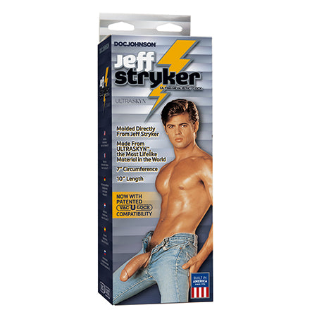 Jeff Stryker ULTRASKYN™ 10" Realistic Cock w/ Removable Vac-U-Lock™ Suction Cup