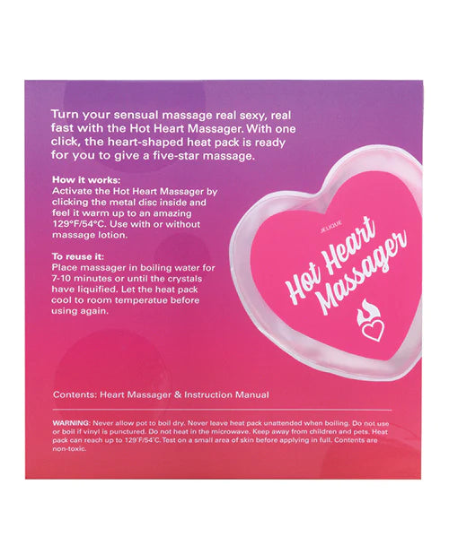 Jelique Hot Heart Warming Massager Pink