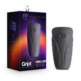 M Elite Platinum Gript Silicone Stroker