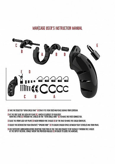 ManCage Model 05 Chastity Cock Cage 5.5"