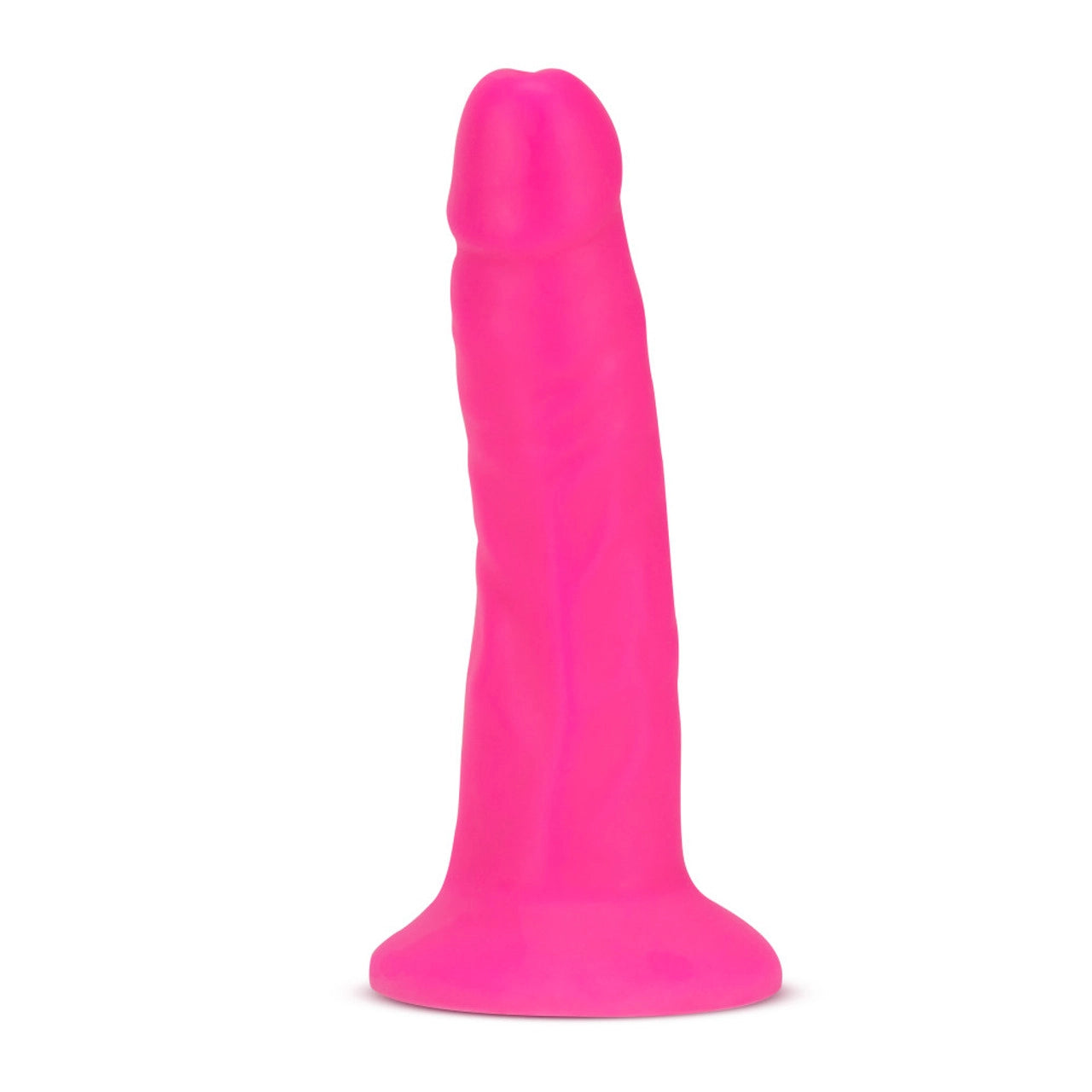 Neo Elite - 6 Inch Silicone Dual Density Dildo Blue or Pink