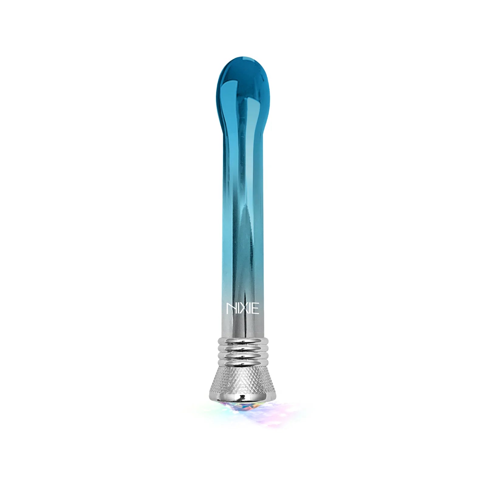 Nixie Waterproof Bulb Vibrator- Blue Ombre Glow
