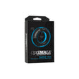 OptiMALE FlexiSteel Silicone Metal Core CockRing 2 sizes- Blue - Black