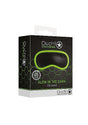 Ouch! Glow in the Dark Eye Mask Black/Neon Green