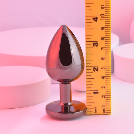 Playboy Tux Large Metal Anal Plug 