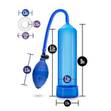 Performance Enhancement Penis Pump Blue VX101