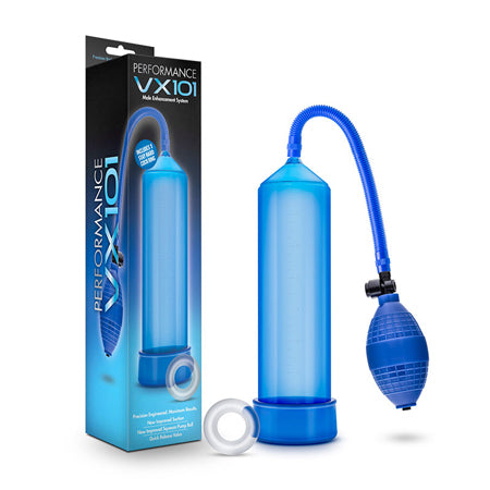 Performance Enhancement Penis Pump Blue VX101