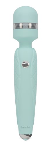 Pillow Talk Cheeky Wand Vibrator - Teal - Pink