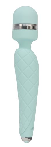 Pillow Talk Cheeky Wand Vibrator - Teal - Pink