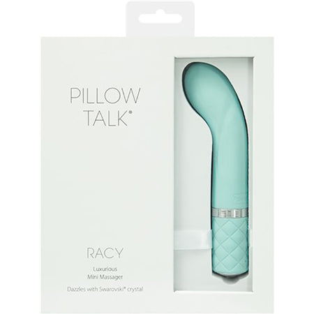 Pillow Talk Racy G-Spot Vibrator - Teal - Pink